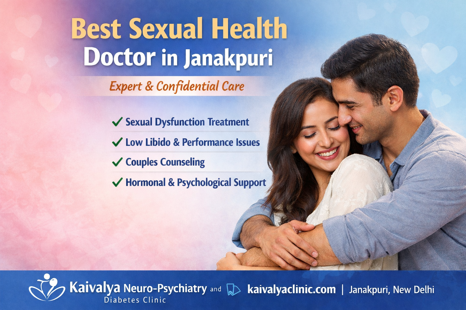 Best Sexual Health Doctor in Janakpuri – Trusted & Confidential Sexual Wellness Care
