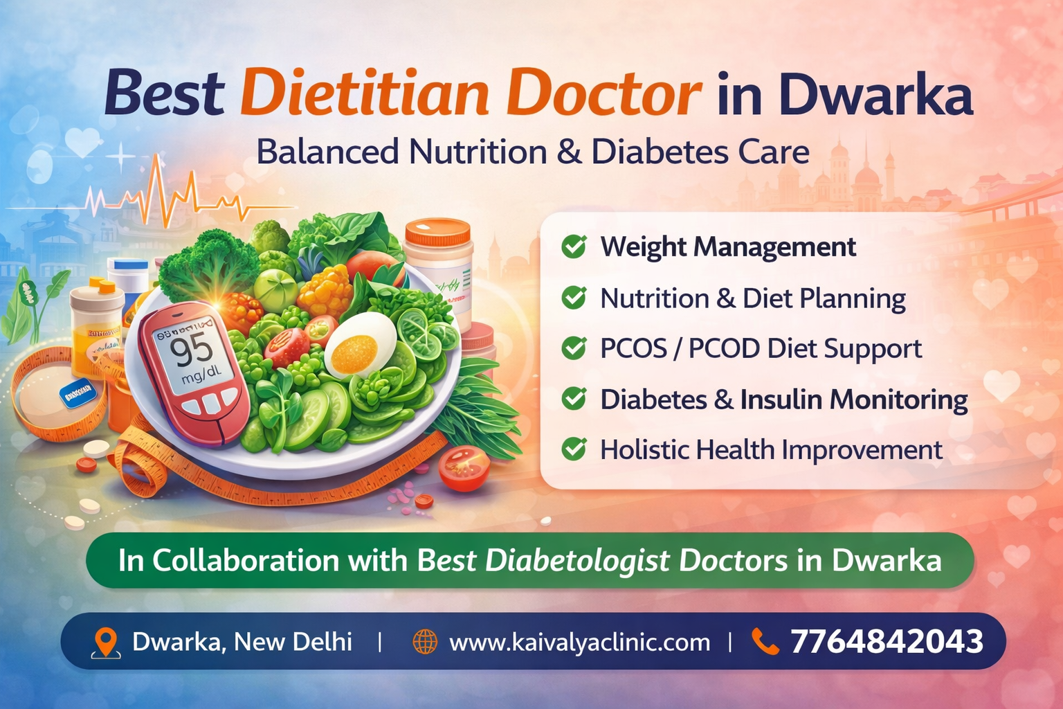 Best Dietitian Doctor in Dwarka – Your Guide to Healthy Living