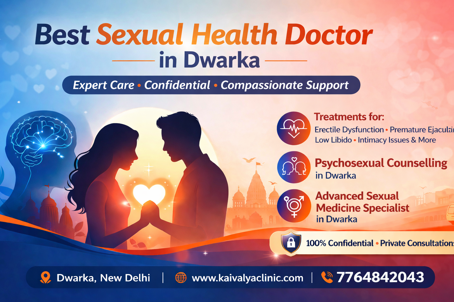 Best Sexual Health Doctor in Dwarka – Complete Care for Intimate Wellness